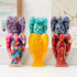 Natural Crystal Gravel Glue Angel Ornaments