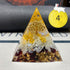 Tree of Life Crystal Epoxy Pyramid Ornaments