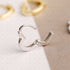 S925 Silver Heart-shaped Sweet and Cool Earrings