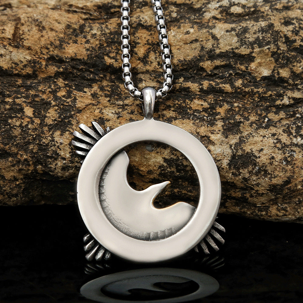 Viking Style Vintage Eagle Men’s Necklace