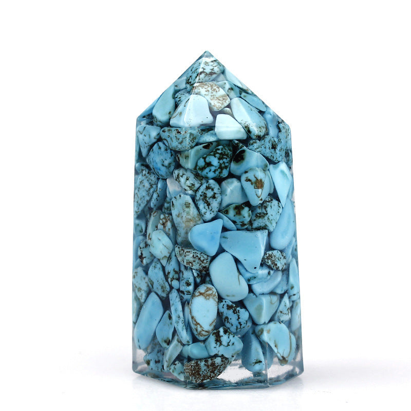 Epoxy Crystal Column Ornaments