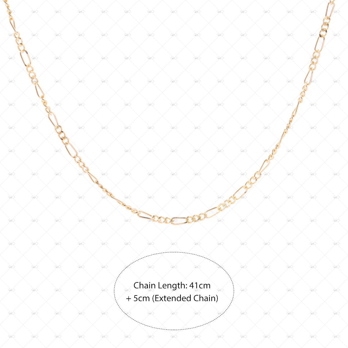 S925 Silver Minimalist Figaro Necklace