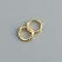 S925 Silver Green Enamel Glue Earrings