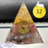 Tree of Life Crystal Epoxy Pyramid Ornaments