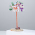 Natural Amethyst Agate Negative Tree of Life Ornaments