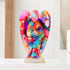 Natural Crystal Gravel Glue Angel Ornaments