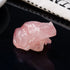 Natural Crystal Frog Crystal Raw Stone DIY Animal Mineral Specimen Ornaments