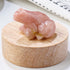 Natural Crystal Frog Crystal Raw Stone DIY Animal Mineral Specimen Ornaments