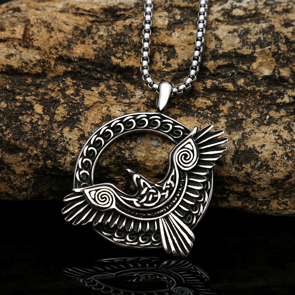 Viking Style Vintage Eagle Men’s Necklace